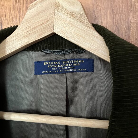 Brooks Brothers Corduroy Blazer Jacket - Picture 3 of 4